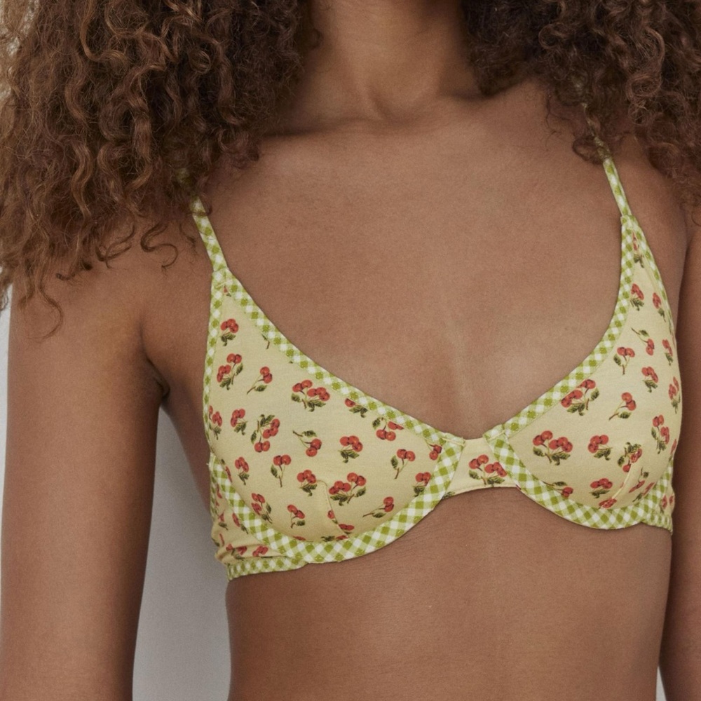 NWOT Urban Outfitters Out From Under Cherry Pie Underwire Bra